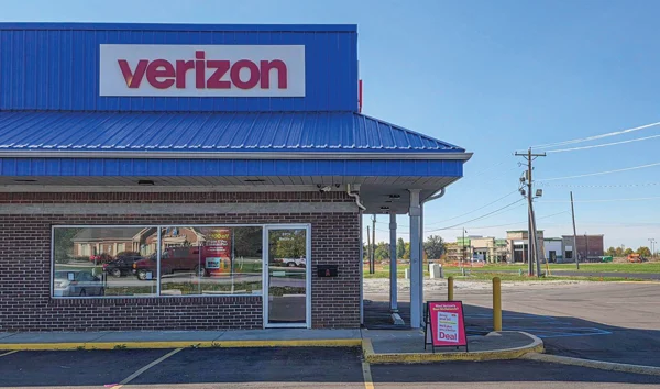 Verizon Wireless New Palestine, a photo of the site