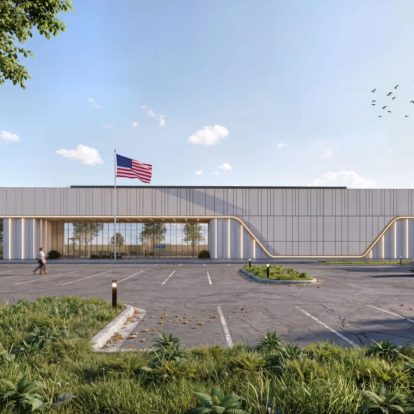 Mill Creek Data Center Campus, a photo of the site